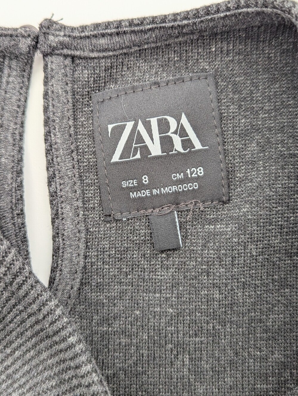ZARA Girls (Size 8) Jumper/Pinafore/Tunic Dress w/Pleated Skirt & Buckle Accents - Picture 13 of 16